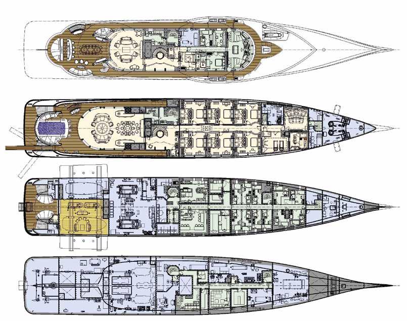 modern yacht plans